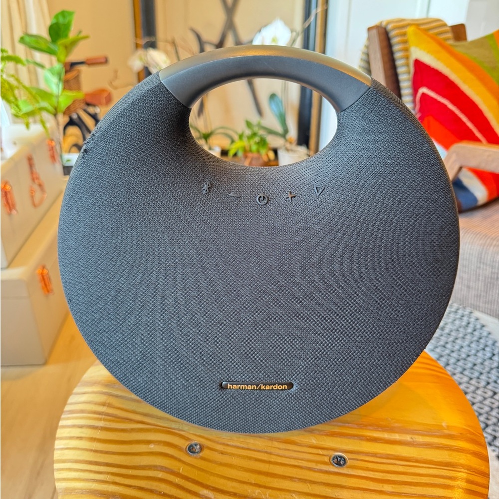 Black Portable Bluetooth Speaker